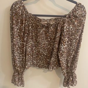 She + Sky cinched top